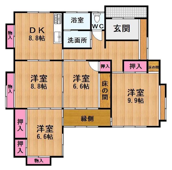 　間取り　