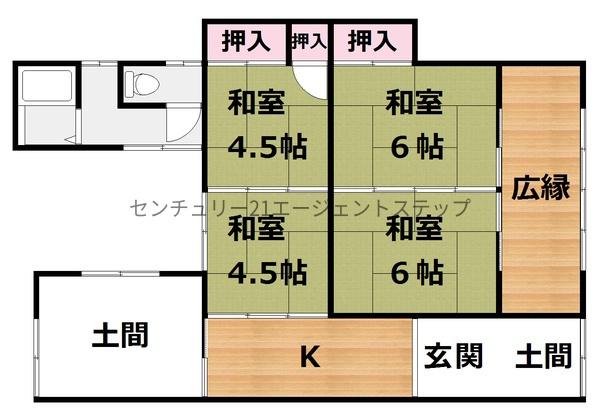 　間取り　