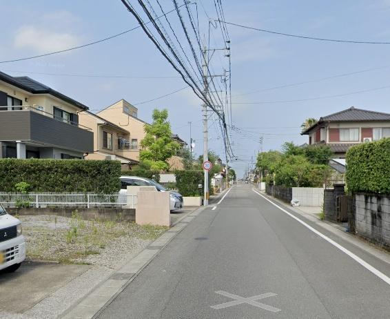 　前面道路含む現地写真　