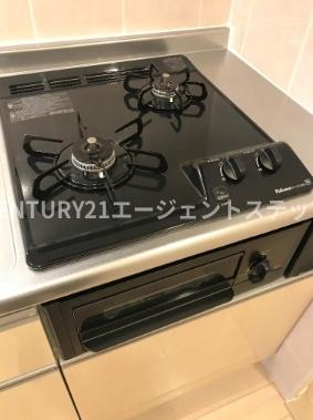 　キッチン　ガスコンロ