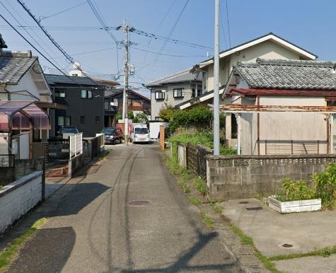 　前面道路含む現地写真　