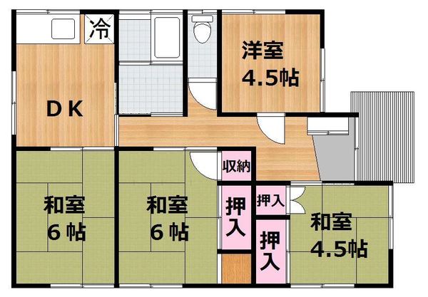 　間取り　