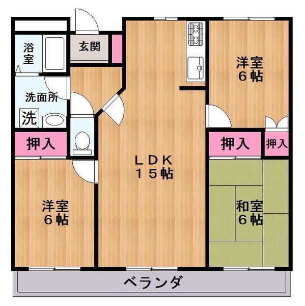 　間取り　