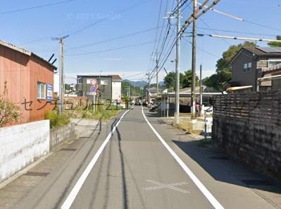 　前面道路含む現地写真　