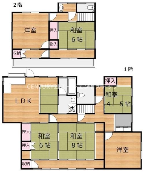 　間取り　