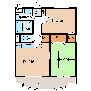 　間取り　