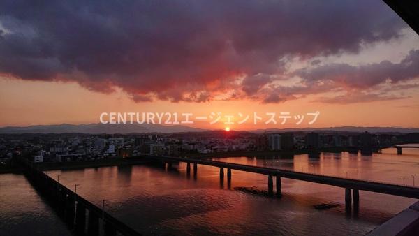 コアマンション橘公園リバーステージ　現地からの眺望　