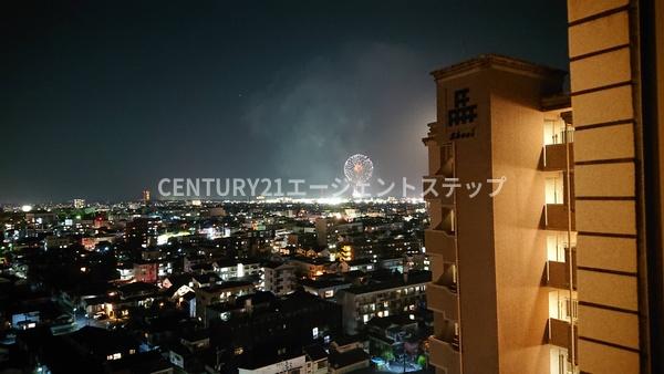 コアマンション橘公園リバーステージ　現地からの眺望　