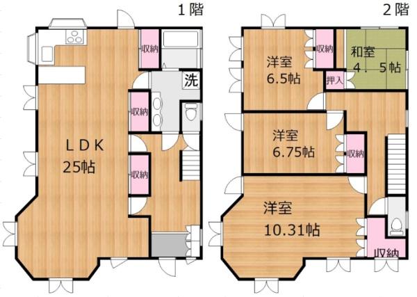 　間取り　