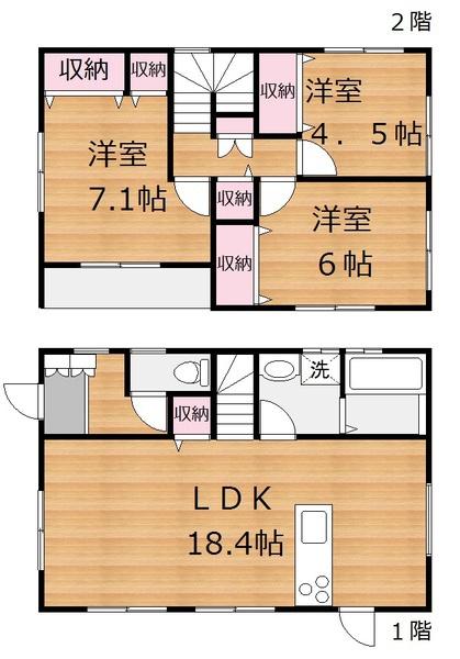 　間取り　