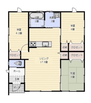 　間取り　