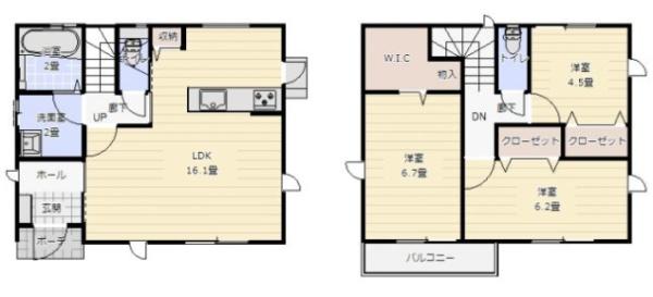 　間取り　