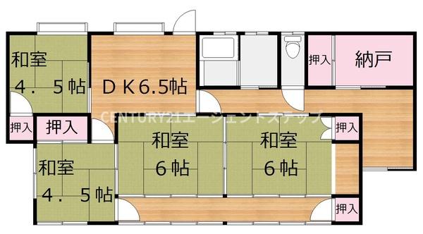 　間取り　