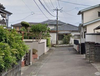 　前面道路含む現地写真　