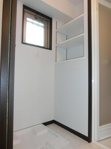 　洗面台・洗面所　室内洗濯機置場