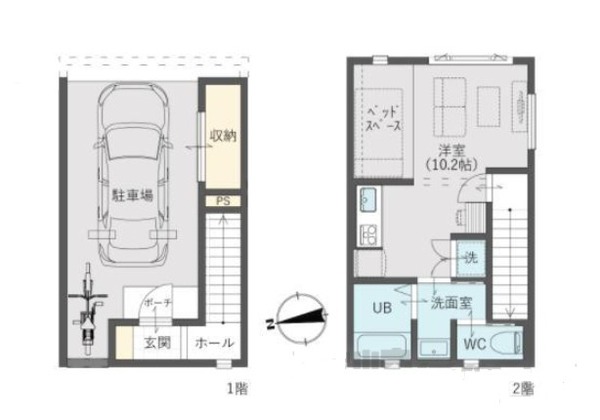 　間取り　