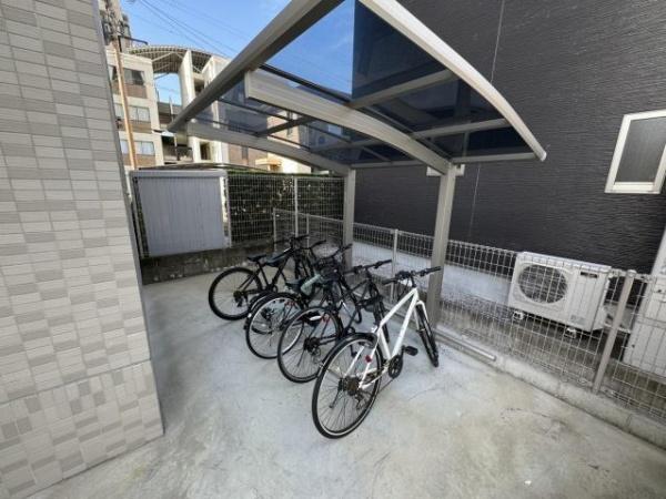 トピカ中津瀬　その他共用部分　駐輪場