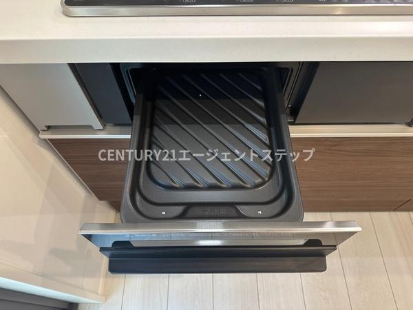 　キッチン　調理に便利なキッチン設備です
