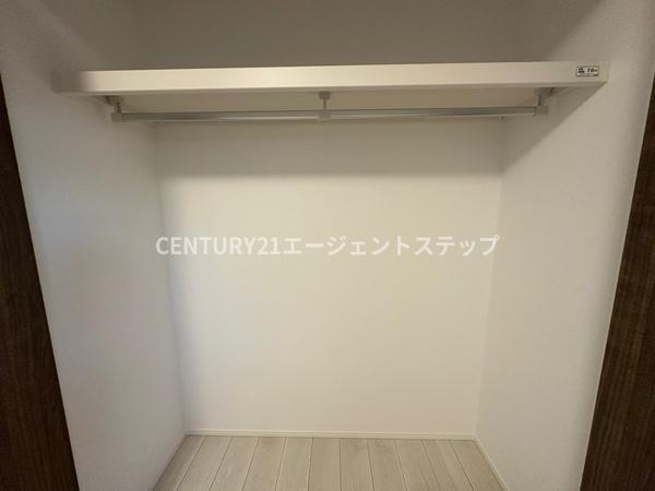 　収納　収納スペースが広々しています