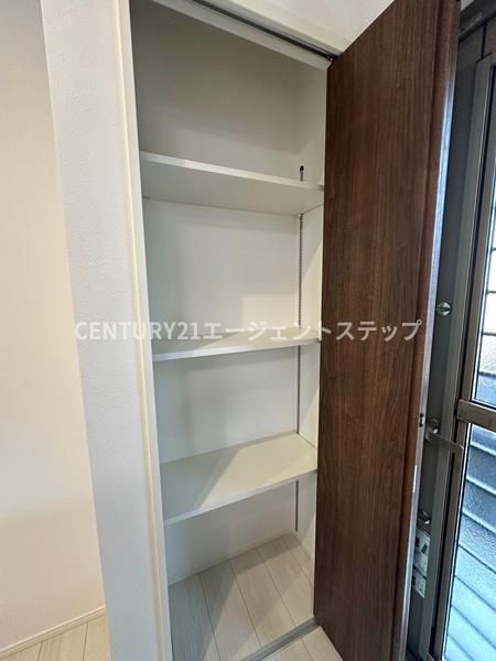 　収納　収納スペースが充実しています