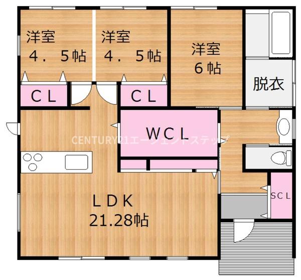 　間取り　