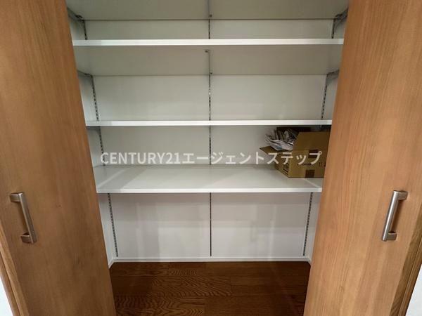 　収納　収納スペースが豊富です