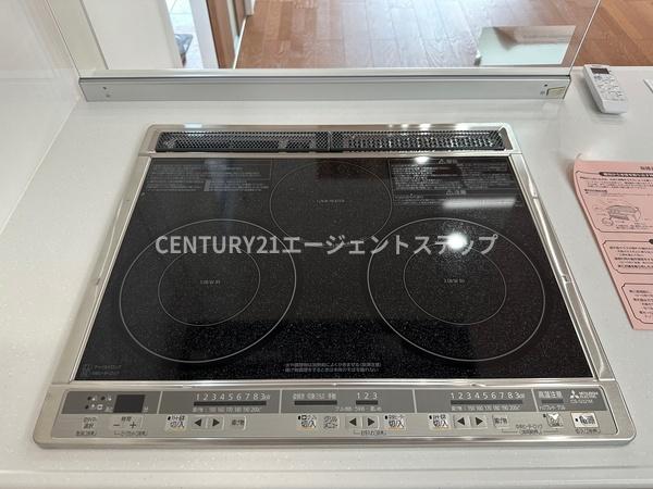　キッチン　キッチンにIHヒーター設置