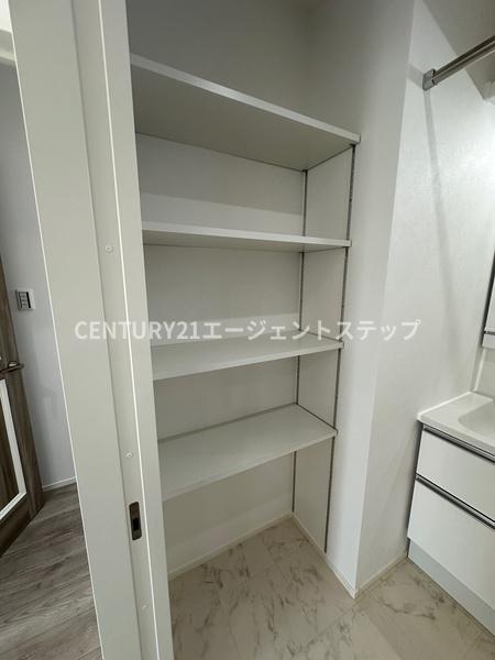 　収納　収納スペースが充実しています