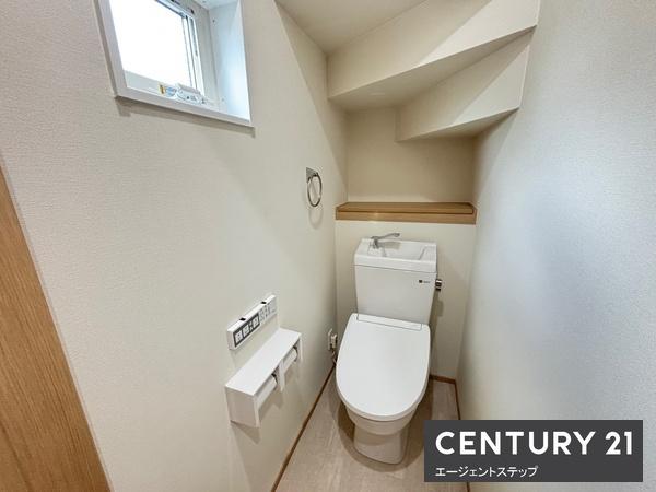 　トイレ　使いやすいトイレ空間です