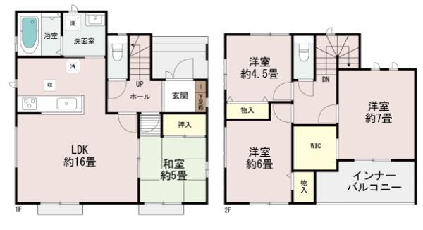 　間取り　