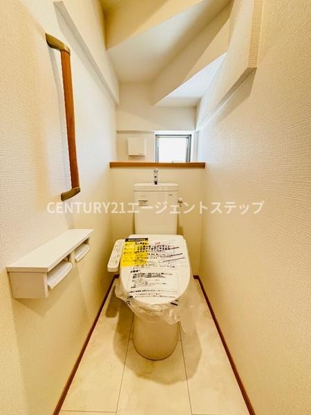 　トイレ　清潔感のあるトイレです