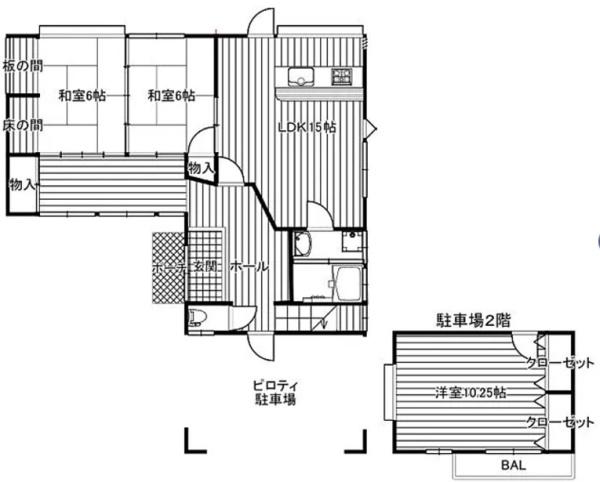 　間取り　