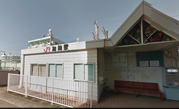 　加納駅(JR 日豊本線)（駅）／1013m　