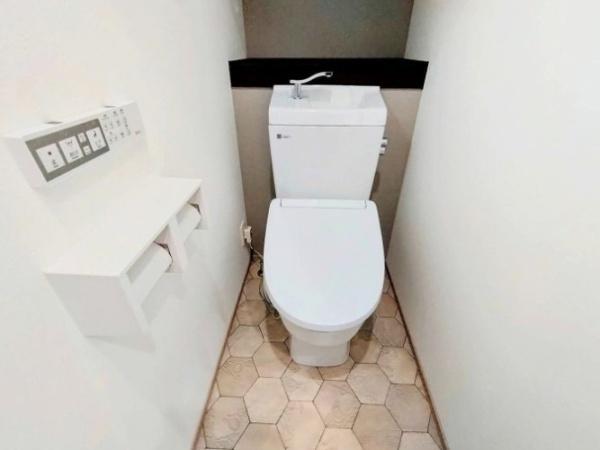 　トイレ　トイレは清潔感があります