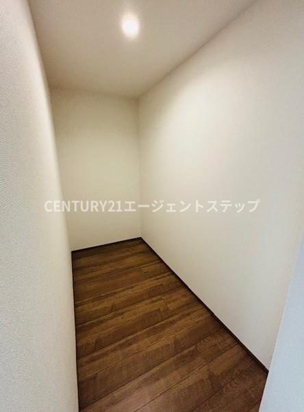 　収納　収納スペースが広々しています