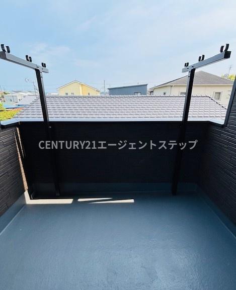 　バルコニー　バルコニーがしっかり確保されています