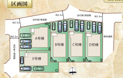 　全体区画図　全体区画図が見やすいです