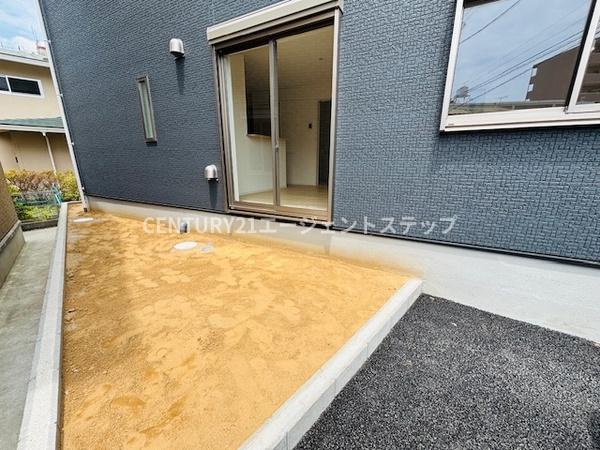 　庭　開放感のある庭が魅力です