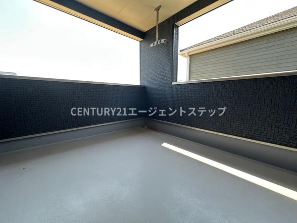 　バルコニー　開放感のあるバルコニーです