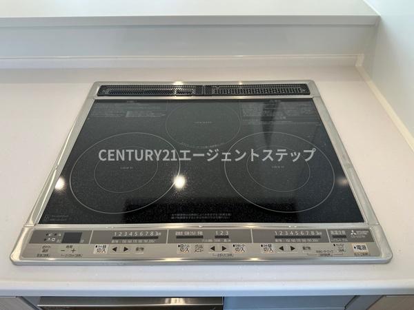 　キッチン　IHクッキングヒーター