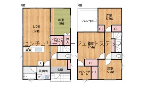 　間取り　