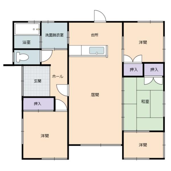 　間取り　