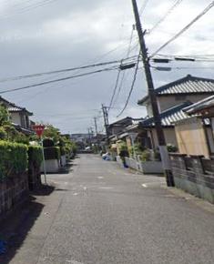 　前面道路含む現地写真　前面道路が広めの現地写真です