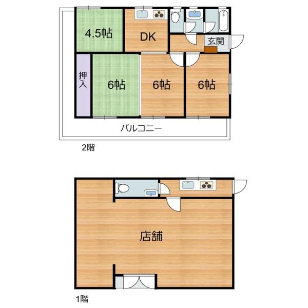 　間取り　