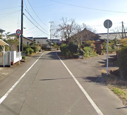 　前面道路含む現地写真　