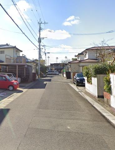 　前面道路含む現地写真　