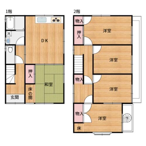 　間取り　