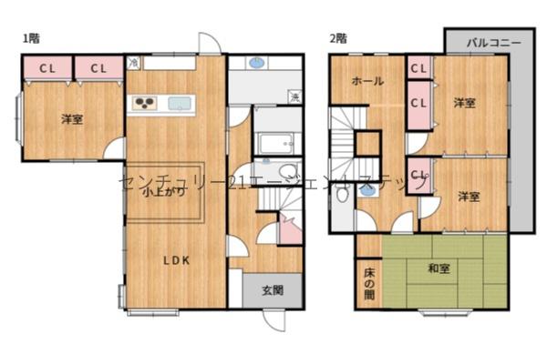 　間取り　