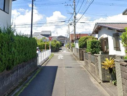 　前面道路含む現地写真　