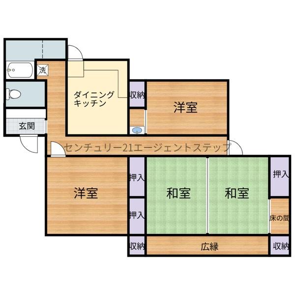 　間取り　